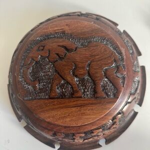 African hand carved bowl